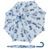 DOPPLER Kids Maxi Dino - dětský holový deštník modrá 72670D03