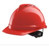 Prilba MSA V-Gard 500 vetraná, červená