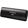 Externý SSD disk ADATA 256 GB SE760 USB 3.2 Gen2 typ C čierna ASE760-2TU32G2-CBK