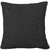 Štvorcový vankúš čierny bouclé