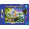 RAVENSBURGER Svietiace puzzle Magická krása XXL 200 dielikov (13673)