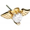 Dámske Náušnice CHIARA FERRAGNI DÁMY J19AVH06 (0.7x1.5CM )