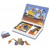 Magnetické puzzle Janod Magneticbook Stavenisko