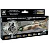 Sada akrylových farieb Vallejo Model Air Color - MiG-21 Fishbed from Cold War to 90s 8x17ml