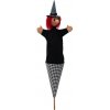 Moravská ústředna Kornútový maňuška Čarodejnica čierna 60 cm 3v1