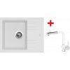 Akčný set Sinks LINEA 600 Milk + batéria MIX 3P GR