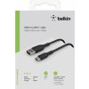 Belkin USB-C/USB-A kabel 3m PVC, cierna CAB001bt3MBK