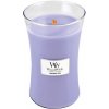 WoodWick Lavender Spa vonná sviečka s dreveným knôtom 609,5 g