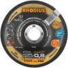 Rhodius 206684 | Rezný kotúč 125 x 0,8 x 22,23 mm, XTK8 EXACT, vypuklý