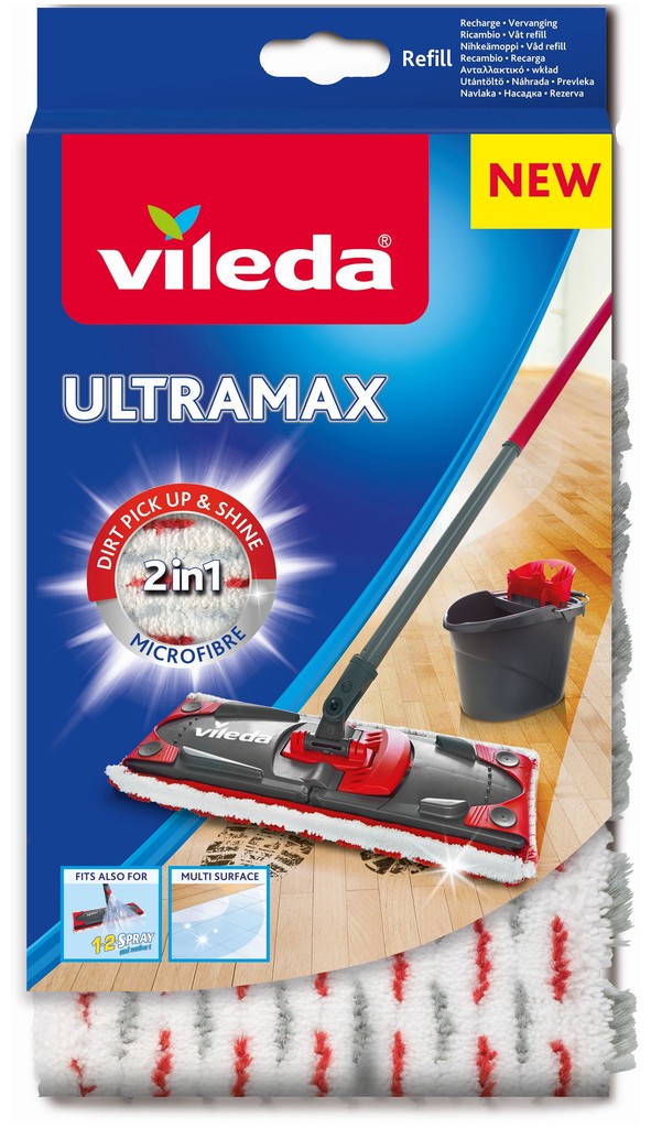 Vileda 155747 UltraMax Microfibre náhrada 2v1