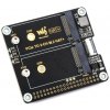 Waveshare PCIe To 2-ch M.2 Adapter for Raspberry Pi 5, Compatible with 2230/2242 Size NVMe Solid State Drive