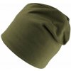 Nákrčník / čiapka soft fleece - olivová zeleň čiapka