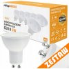 BERGE SADA 6x LED žiarovka GU10 5W 450lm - neutrálna biela