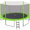 JOKO Záhradná trampolína 14 FT 427cm + rebrík, zelená
