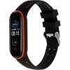 Xiaomi Mi Band 5/6 náhradný náramok - Textúrovaný Farba: Oranžová, Vzor: Štruktúra MBSCz-5TS04
