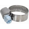 Nerezová kovová pásková objímka 15 - 19 mm 2 ks