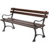 Liatinová lavička 020, 150cm, Palisander