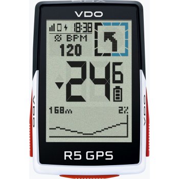 VDO R5 GPS Top Mount Set