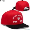 Fox Yth Icon Snapback Hat detská šiltovka red, červená, one size