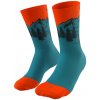 Dynafit ponožky Stay Fast Sk modrá/oranžová