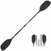 ITIWIT Pádlo na kajak/packraft skladacie nastaviteľné 5-dielne karbón-plast 190-210