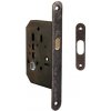 MPkovania FT - Zámok na posuvné dvere 61/50 WC, WC kľúč, BRA - bronz antik (F23)