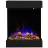 Nástenný elektrický krb Aflamo Dame, Farba Dame Black
