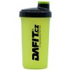 Dafit Šejker 700 ml neón žlto čierna, čierne logo