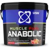 USN Muscle Fuel 4000 g variety pack (čokoláda, jahoda, banán a arašidy s karamelom)