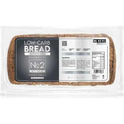 BeKeto Nízkokalorický chlieb Viaczrnný 360 g