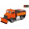 Bburago servisné vozidlá Road Security with Snow Plough and Signal Board BB32263 1:43