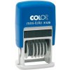 COLOP S 126 Mini-Folio, číslovacia, čierny odtlačok