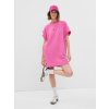 GAP Šaty vintage s logom GAP Ružová L/T