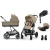 Cybex Balios S Lux 3v1 Almond Beige Bundle set M Hlboká vanička