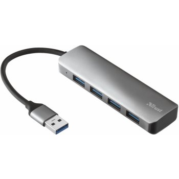 Trust Halyx Aluminium 4-Port USB 3.2 Hub 23327