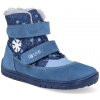 Barefoot dětské zimní boty Fare Bare - B5441204+B5541204 modré