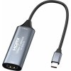 PromiumCord HDMI grabber pre video/ audio signálu do počítača s konektorom USB 3.0 typ c ku2grab6