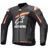Bunda ALPINESTARS GP Plus 4 (čierna/červená fluo/biela) 50
