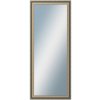 DANTIK - Zrkadlo v rámu, rozmer s rámom 50x120 cm z lišty DOPRODEJMETAL AG prehnutá veľká (3025)