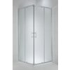 Jika CUBITO PURE 90x90x195cm rohový sprchový kút, dvoje posuvné dvere, sklo Arctic H2512420026661