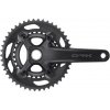 SHIMANO kľuky s prevodníkom - GRX RX600 172,5mm 46/30 - čierna