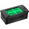 VOLTMETER 0-300V AMPÉRMETER 50A, MERANIE AKU