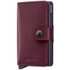 Kožená peňaženka SECRID Miniwallet Original Cranberry vínová