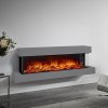 Flamerite Fires Iona 1500 Grey