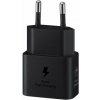 Samsung cestovní nabíječka EP-T2510NB, Fast Charging 25W, USB-C, černá (EP-T2510NBEGEU)