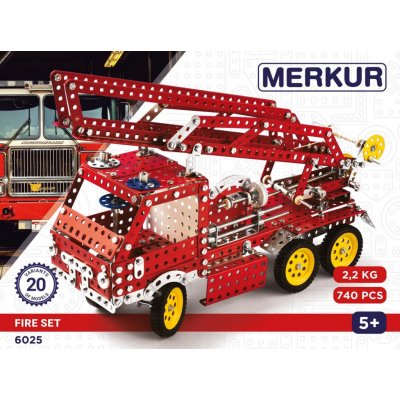 Merkur Fire Set, 740 dielov, 6025