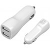 PS Dual USB 2.1A autonabíjačka biela.