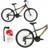 Horský bicykel Romet 24 palcový, 21 prevodov, odpružená predná vidlica, pre deti