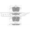 Sada brzdových platničiek kotúčovej brzdy TOMEX Brakes TX 16-19