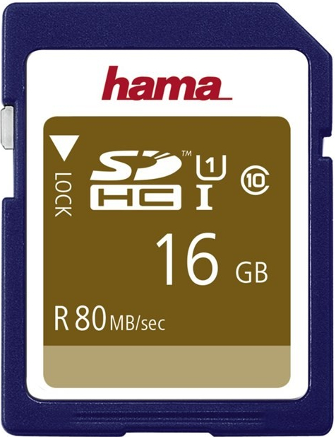 Hama SDHC 16GB UHS-I U1 124134